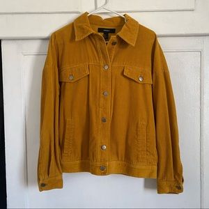 Mustard Yellow Corduroy Jacket